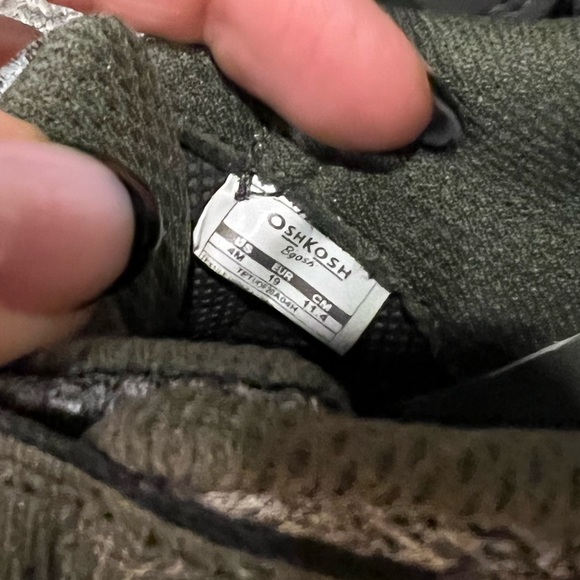 Oshkosh Toddler size 4 sneakers - Picture 2 of 5